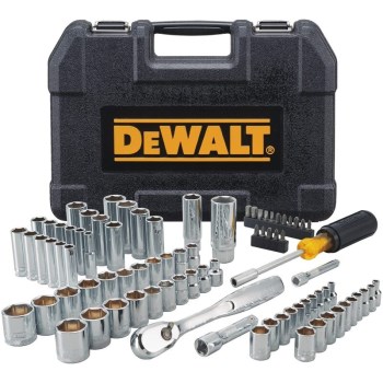 DeWalt Mechanics Tool Set -84PC