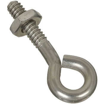 Stainless Steel Eye Bolt, 3/16" x 1-1/2"  