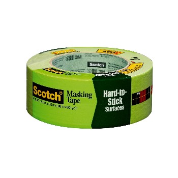 3M 021200720680 Masking Tape, ~ 2" x 60 yds/Green