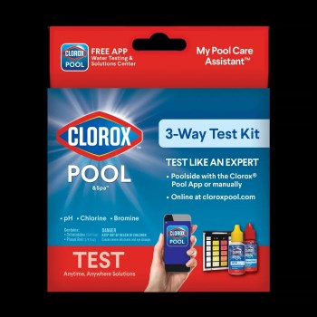 Clorox Pool and Spa 3-Way Pool Water Test Kit