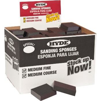 Hyde Mfg   49520 Sand Sponges, Irregular ~ Bulk