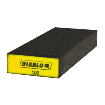 Diablo Extended Flat Edge Sanding Sponge, Fine - 100G