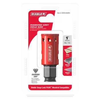 Diablo Diamond Grit Hole Saw - 1"