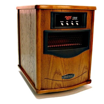 Infrared Heater - 1500 Watt - Oak 
