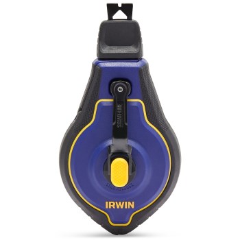 Irwin Strait-Line Speedline Pro Chalk Reel   Red   100 Ft