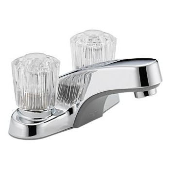 Lavatory Faucet, Two Handle ~ Chrome 