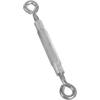Eye and Eye Turnbuckle, Stainless Steel - 1/4" x 7-1/2"
