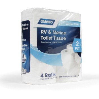 Camco 40274 Toilet Tissue - RV &amp; Marine Grade/2 Ply 