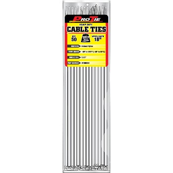  Cable Ties ~ 18in. 50pk
