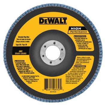 DeWalt DW8381H 6in. T29 Flap Disc