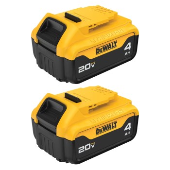 20V MAX XR Lithium Ion Battery - 4.0Ah, 2pk