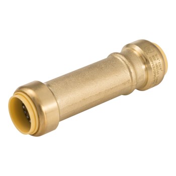 Brass Repair Coupling - 3/4" x 3/4"