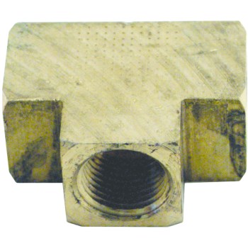 K-T Ind 6-5270 1/4 Npt Brass T