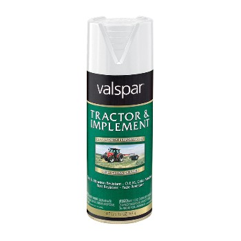 Valspar/McCloskey 18-5339-14-72 Tractor &amp; Implement Paint, White ~ 12 oz