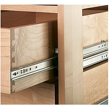 Drawer Slide/Side Track - Zinc ~ 18"