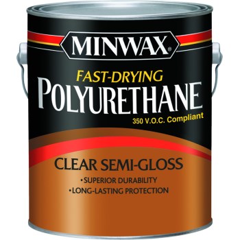 Minwax 319010000 Fast Drying Polyurethane,  Clear Gloss ~ Gallon