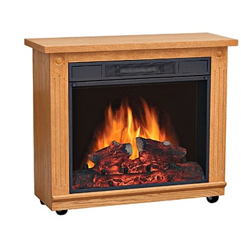 Electric Fireplace - Belleville Model, Oak