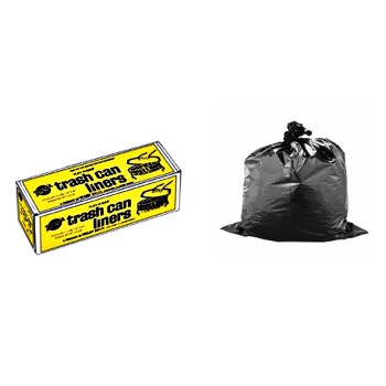 Buy the Warp Bros FB33-100 Industrial Trash Bags, 33 Gallon ~ 33 x 40 x  1.5 mil