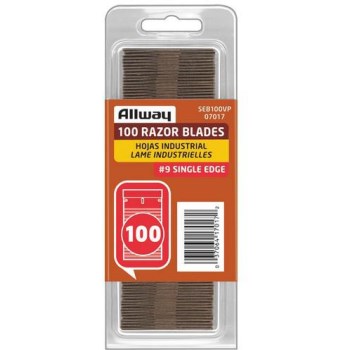 Razor Blades, Single Edge - Box of 100
