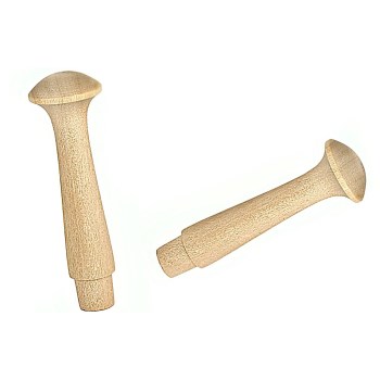 Two [2] Pack Shaker Pegs, New England Hardwood ~ 3 1/2"