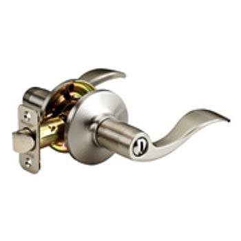 Masterlock Wl0315 Wave Series, Lever Style, Privacy Lock - Satin Nickel