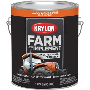 Farm & Equipment Paint, 1971 Allis Chalmers Orange ~ Gal