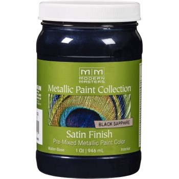 Metallic Paint, Black Sapphire ~ 32 oz.