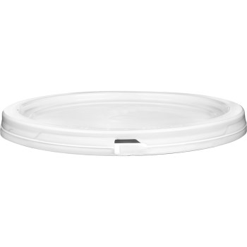 Tear Strip Gasketed Lid, White - 2 Gallon