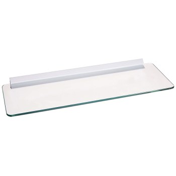 Knape &amp; Vogt 89 WH 10618 Glass Shelf Kit ~ 6" x 18"