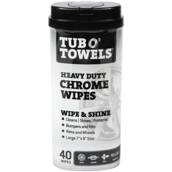 40ct Hd Chrome Wipes