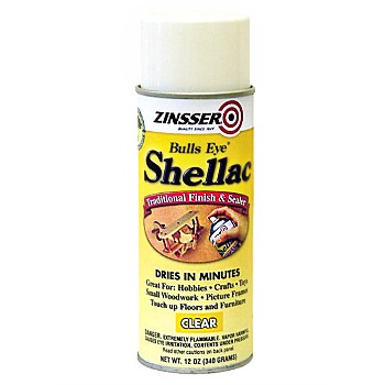 Rust-Oleum 00408 Zinsser Shellac Sealer &amp; Finish, Clear ~ 12oz 