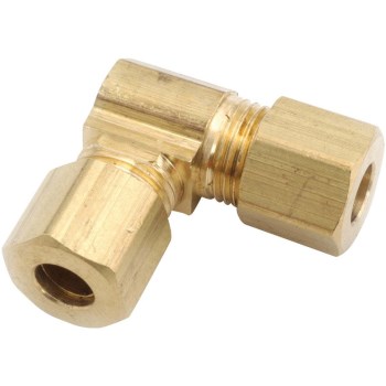Anderson Metals Lead Free Brass Compression Elbow - 5/8"