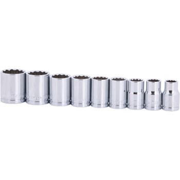 3/8d 9pc Mm Socket Set