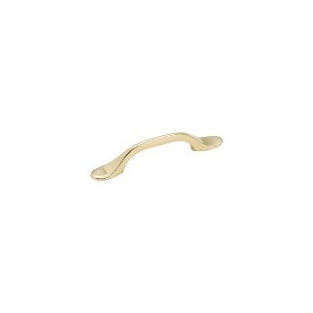 Pull - Colors Polished Brass Finish - 3 inch