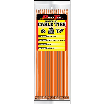  Cable Ties ~ 8in. 100pk