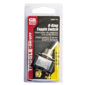 SPST Toggle Switch, 20A - 125/250 VAC