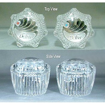 Crystal Knob Handles ~ One Pair