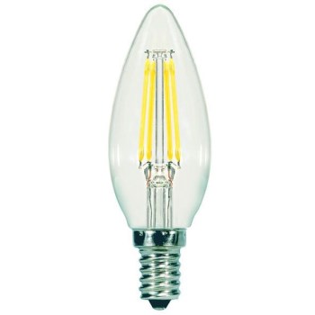LED 2 Pack 5.5 W Clear Bulb