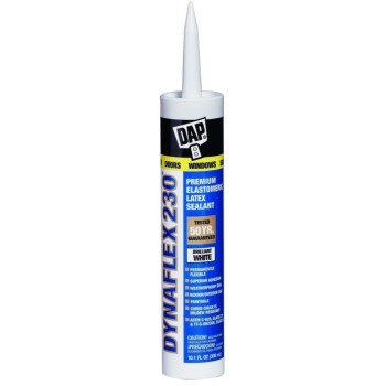 DAP 18304 DYNAFLEX 230 Sealant, Clear ~ 10.1 Oz Tubes