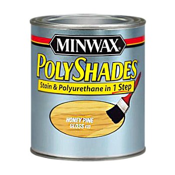 Polyshades Stain, Honey Pine Gloss ~1/2 Pint