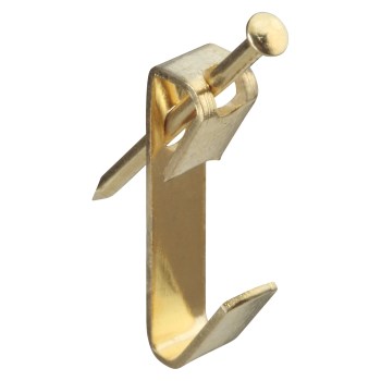 Bright Brass 30# Swl Picture Hanger, Visual Pack 2530