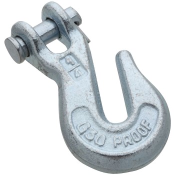 National 281899 Zinc Clevis Grab Hook, 3236 bc 1 / 4 inches