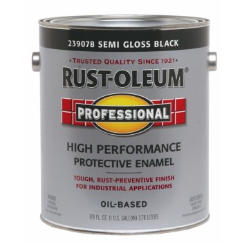 High Performance Protective Enamel, Semi-Gloss Black ~ Gallon