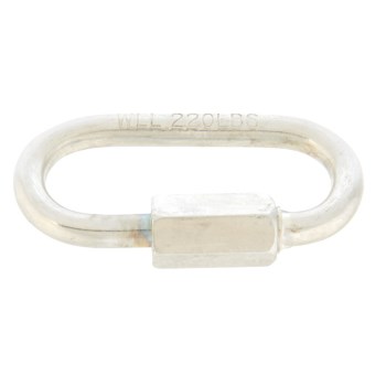 Quick Link, Zinc Plated - 1/8" x 1-3/8"