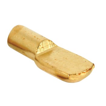 Shelf Support Pegs, Brass ~ 1/4"