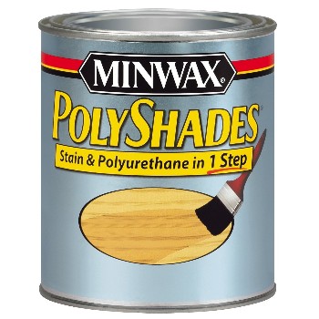 Minwax 61410 Polyshades Stain ~ Honey Pine Gloss, Quart