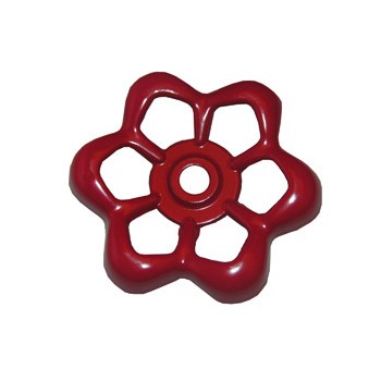 Wheel Handle, Red ~ 16 Broach