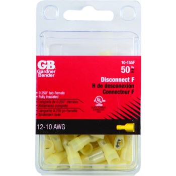 50/Pk F Disconnect