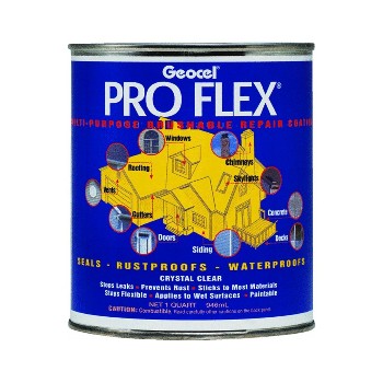 Pro Flex Multipurpose Repair Coating, Clear ~ Quart  