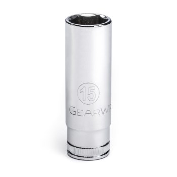 GearWrench Deep Well Metric Socket   3/8" Drive  15mm